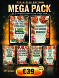 The Happy Fryer Mega Pack: all 6 complete books for €39